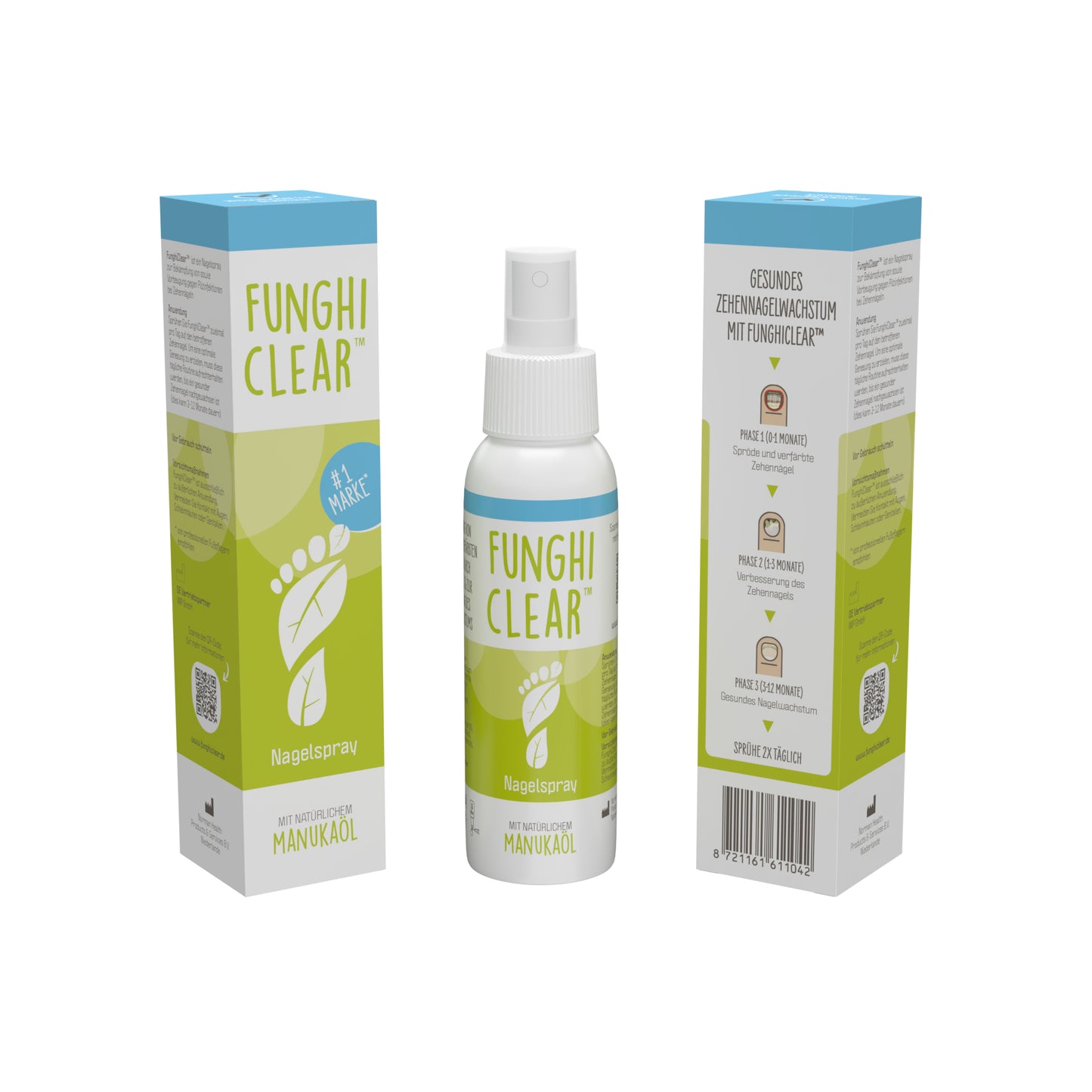 FunghiClear – Spray Antifongique Pieds & Ongles (89ml)